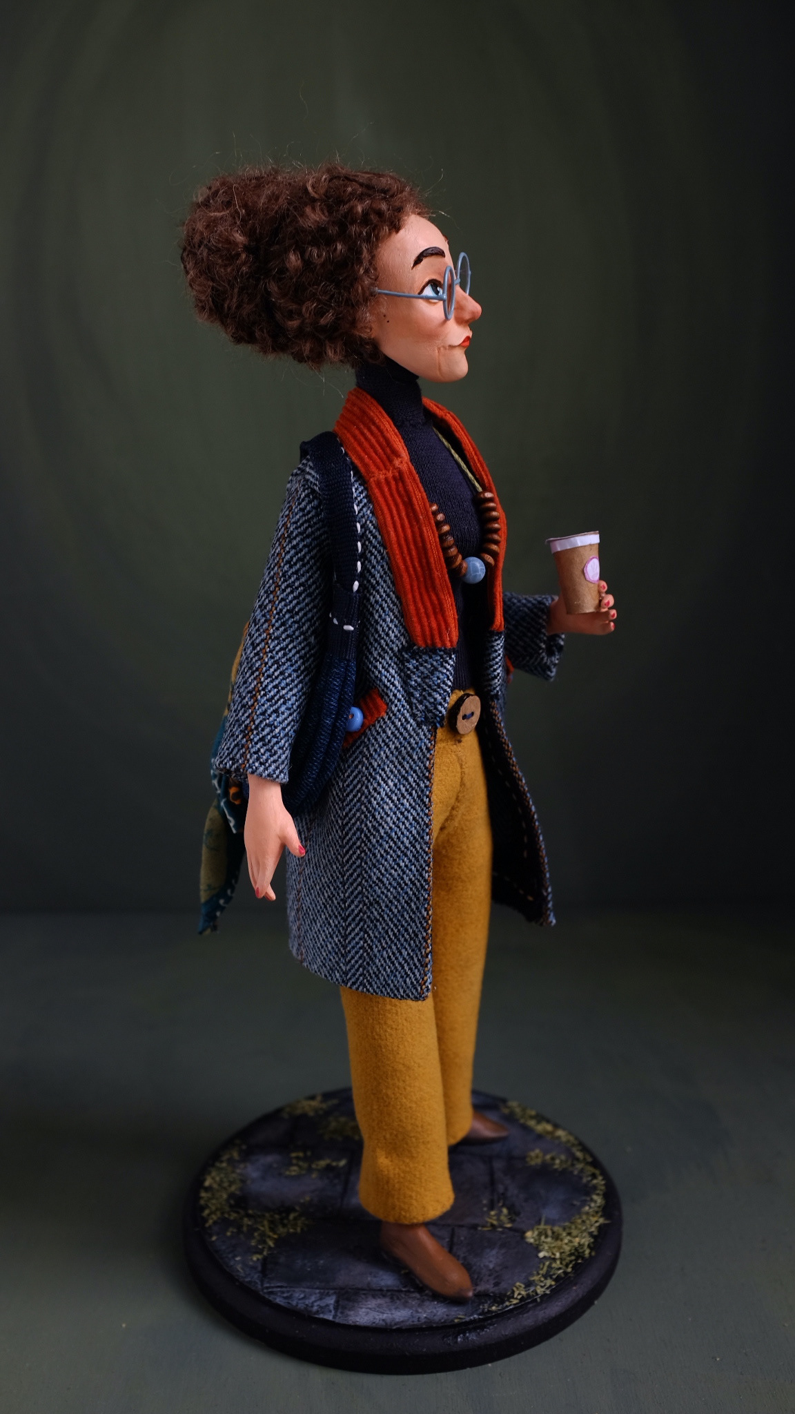 art doll art toy Character design  collectible figurine handmade handmade doll ooak sculpture urban women