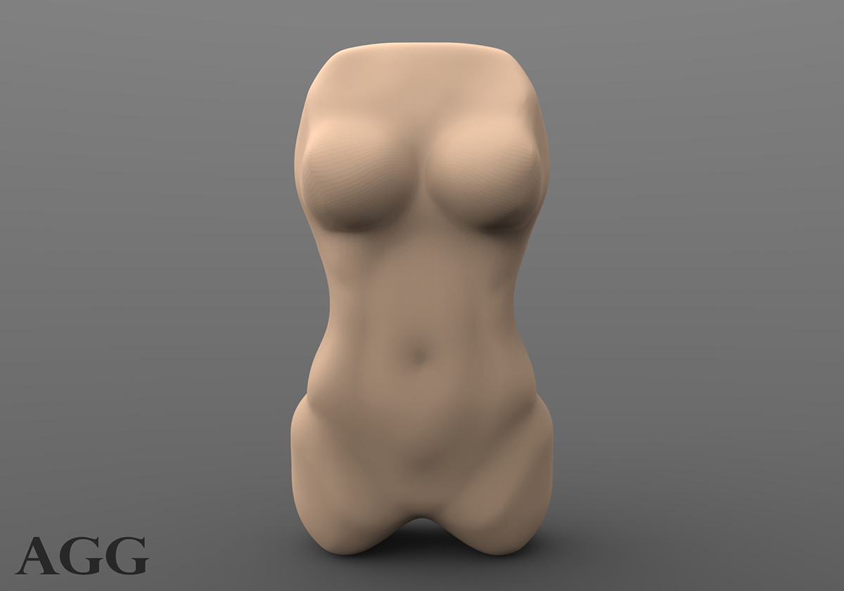 3D body woman Videogames