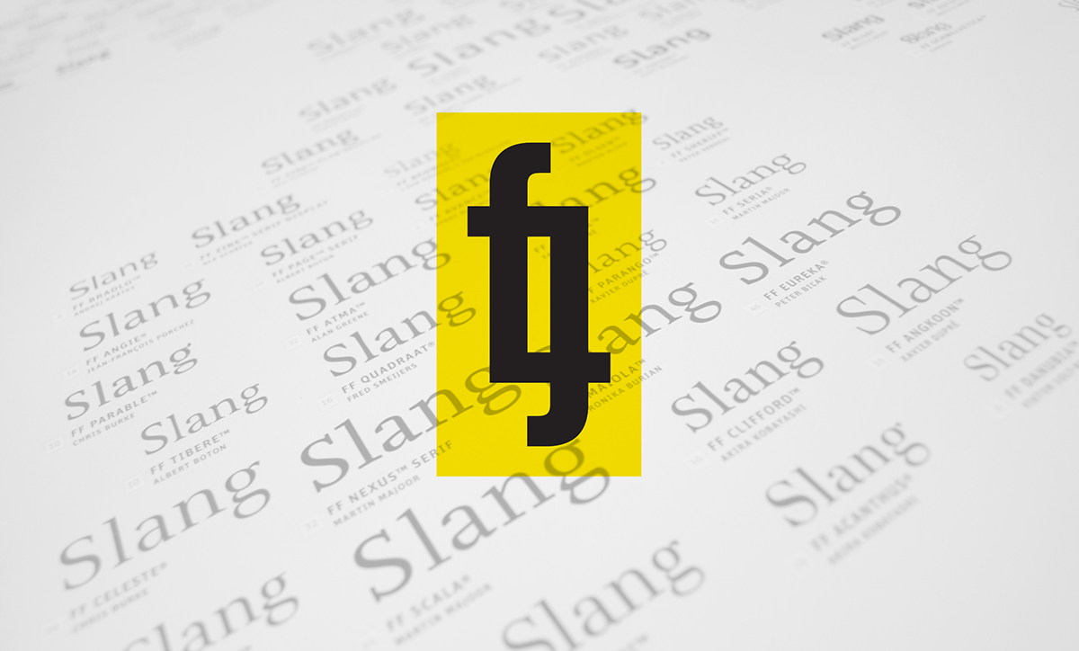 brand type monogram font FontFont corporate identity Logotype foundry