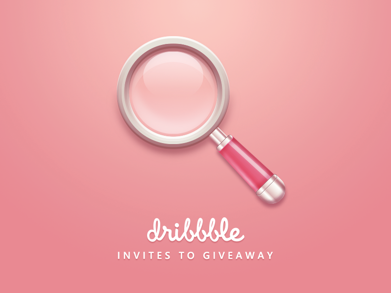 pink sunbzy dribbble dribbble invites invite giveaway search find