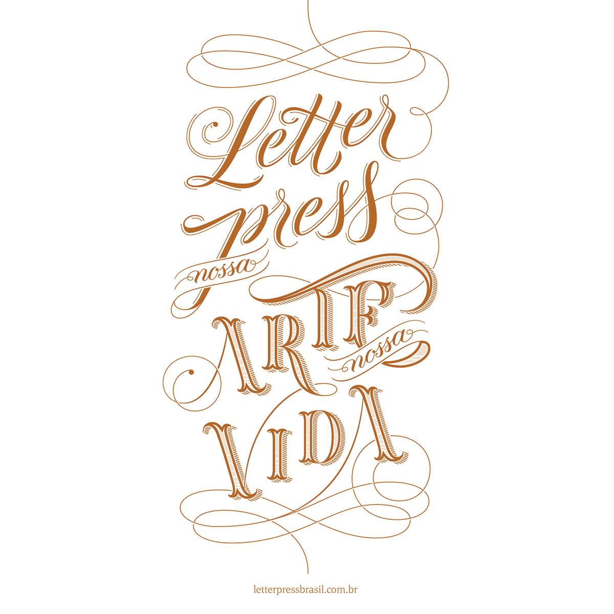 lettering letterpress Handlettering typography   print handmade silkscreen Printing Promotional vector