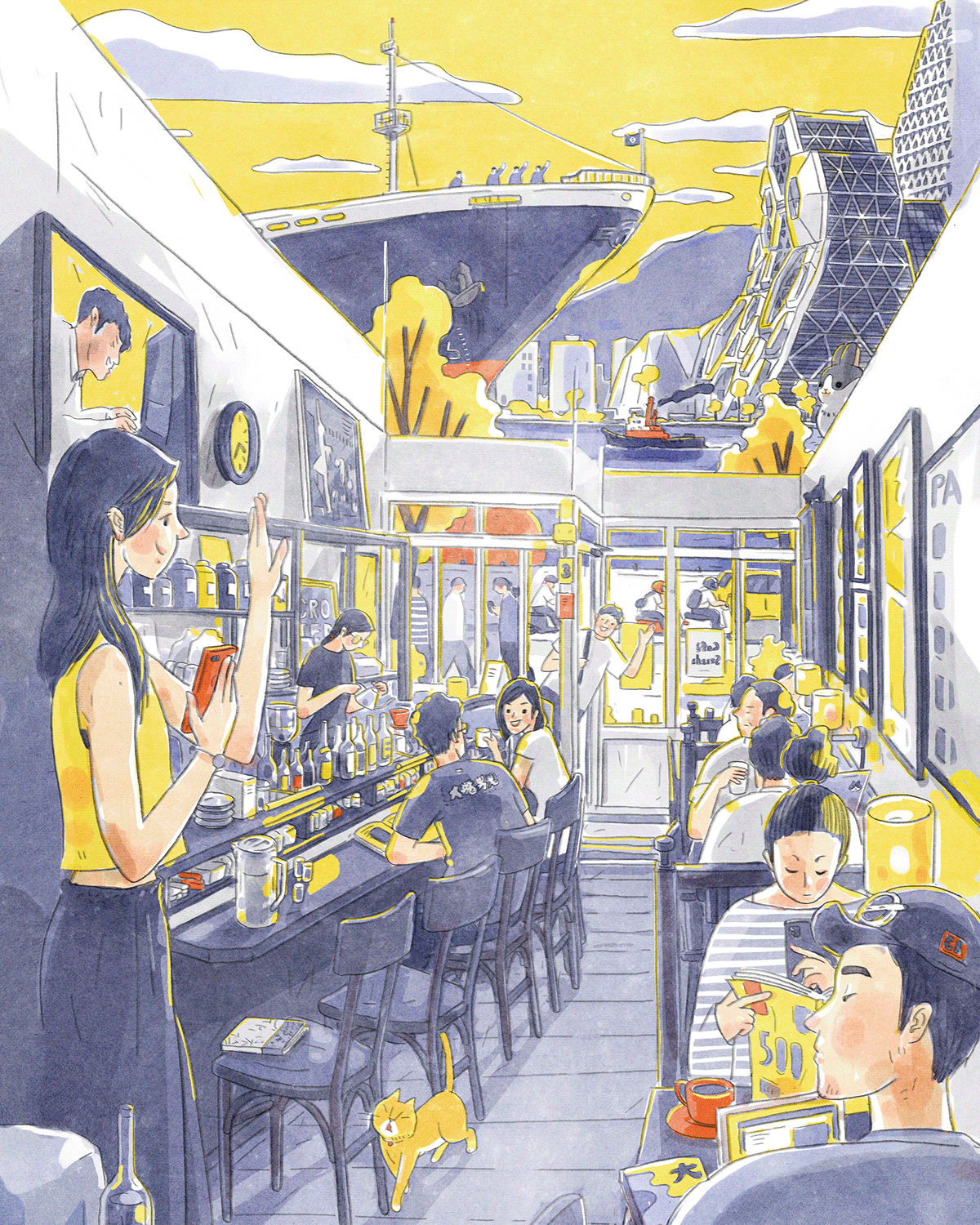 500times croter Croter Illustration Kaohsiung suntory premium taiwan