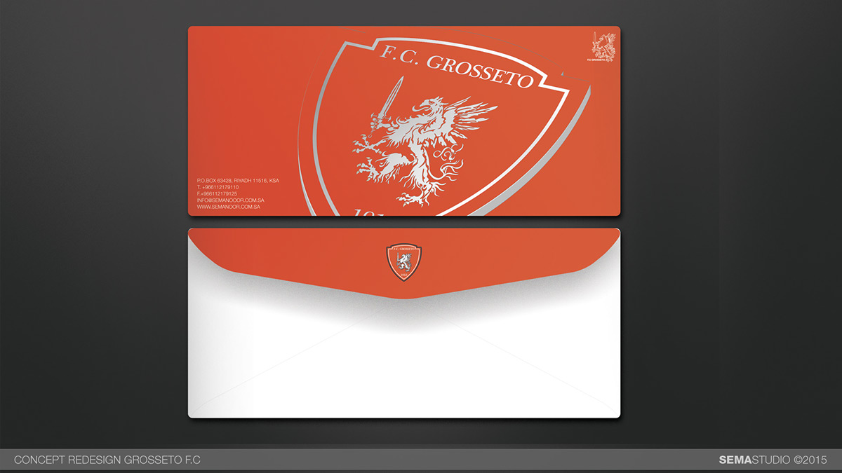 Grosseto Italy soccer football brand logo graphics art