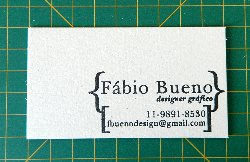design  business card stamp type paper