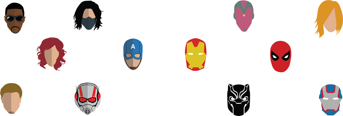 civil War minimalist design block buster of the year phase 3