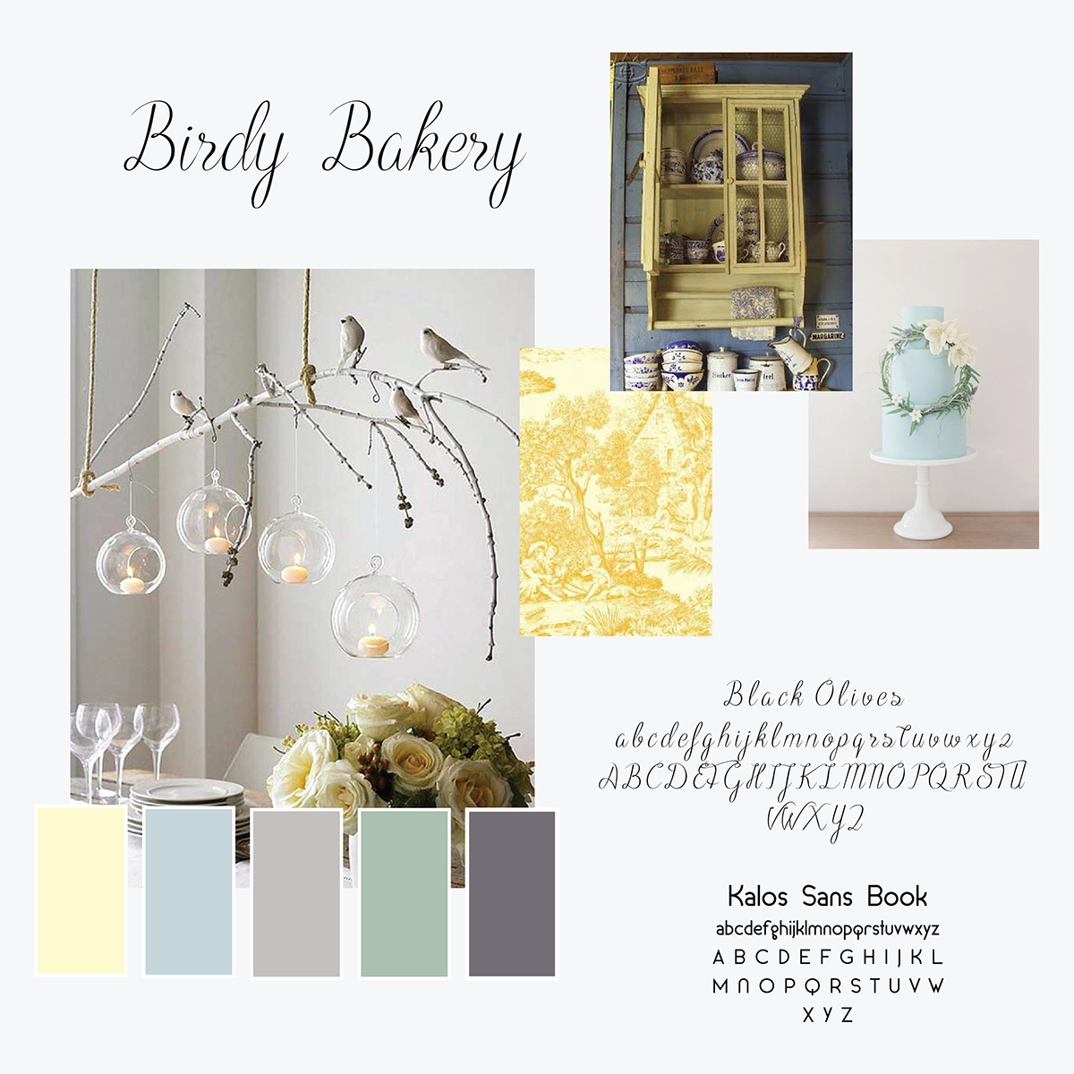 Birdy Bakery client identity Logo Design