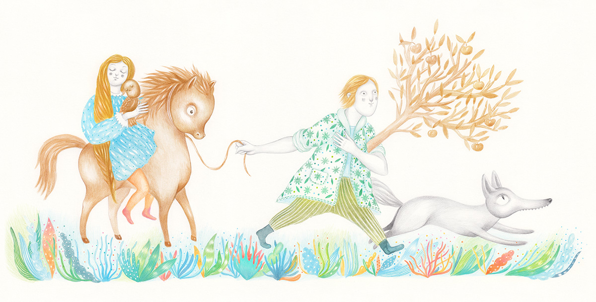 ILLUSTRATION fairy tales book illustration best illustration Awarded Illustration