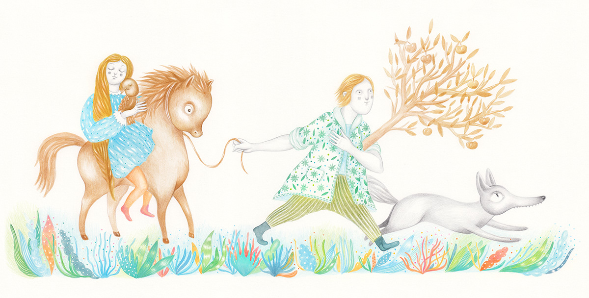 ILLUSTRATION  fairy tales book illustration best illustration Awarded Illustration