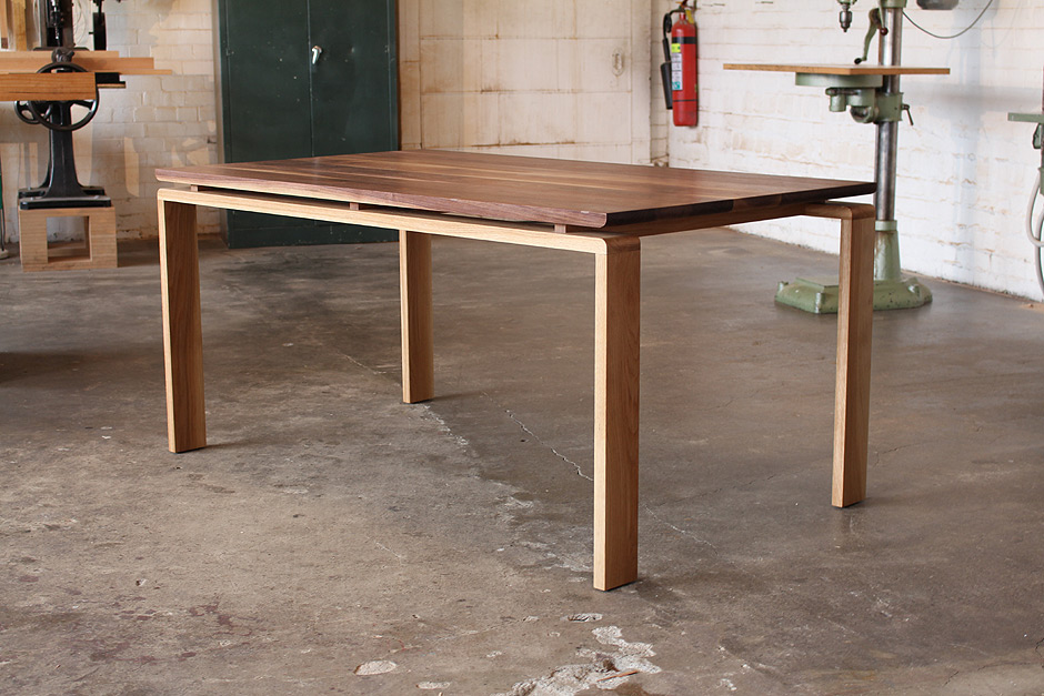 dining table hardwood Sustainable minimalist handmade