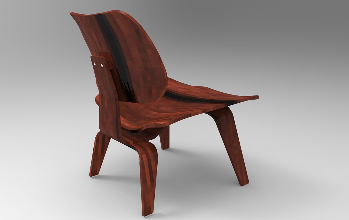 design móvel LCW Vitra LCW chair