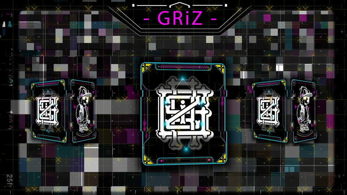 GRiZ visual content adobe after effects MAX Koehler art loops