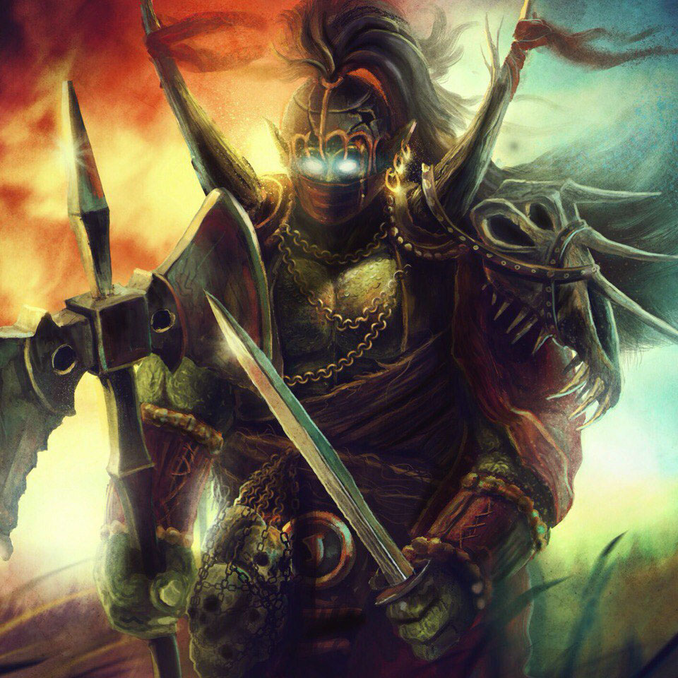 orc warrior Character ork orc warcraft Blizzard orge goblin concept warrior fantasy rpg cover art monster