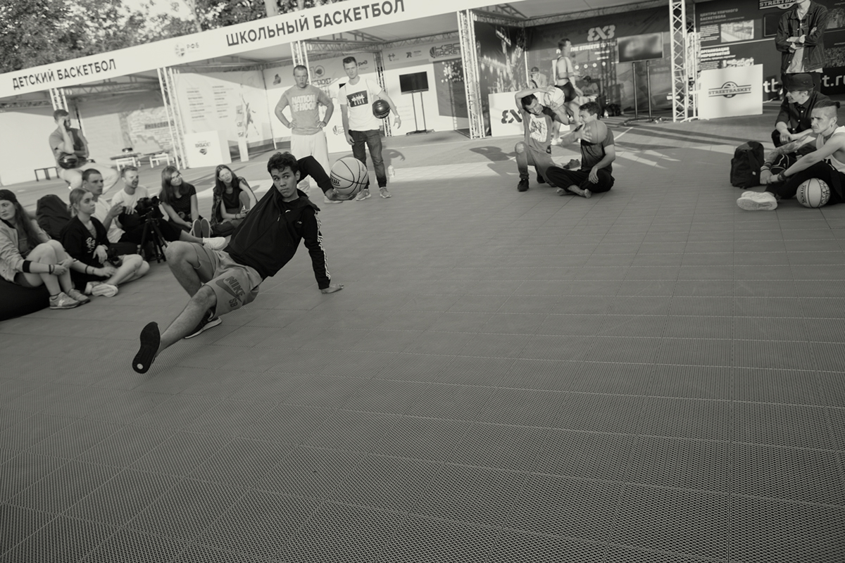 Adobe Portfolio freestyle K1X Street battle Moscow Tachikara ballriders freestylebasketball