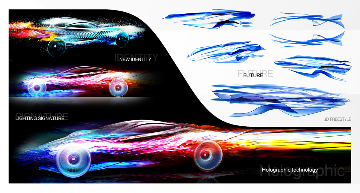 Bmw Novus  Christophe Jourd'hui  holographic degree project BMW