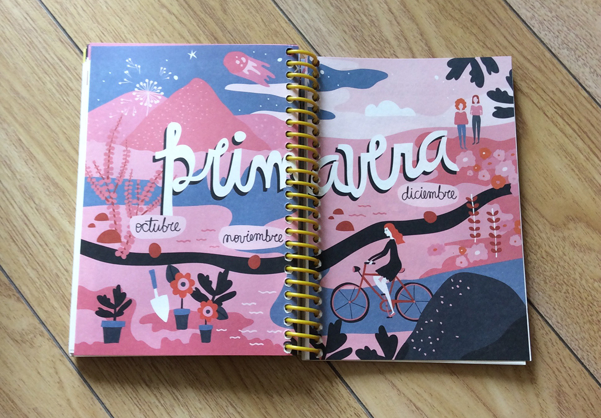 project planner agenda ohlala editorial print