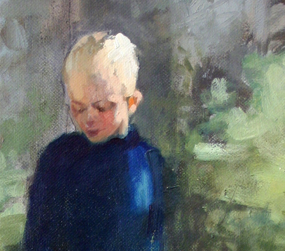 Adobe Portfolio portrait figure figurative commision children oil paint