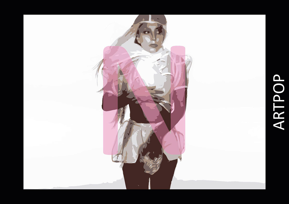 Lady Gaga artpop INEZ & VINOODH art design popart