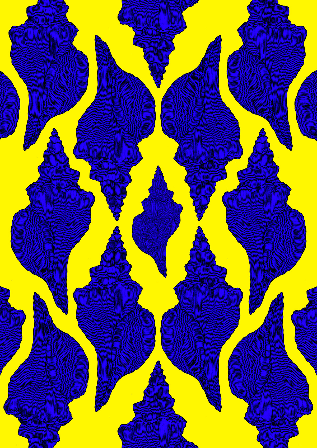 pattern Patterns sea coral print designing pattern designing muotsikka drawings