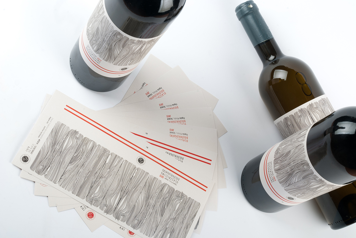 Figula Mihaly wine label borcímke riesling Olaszrizling wine package label design