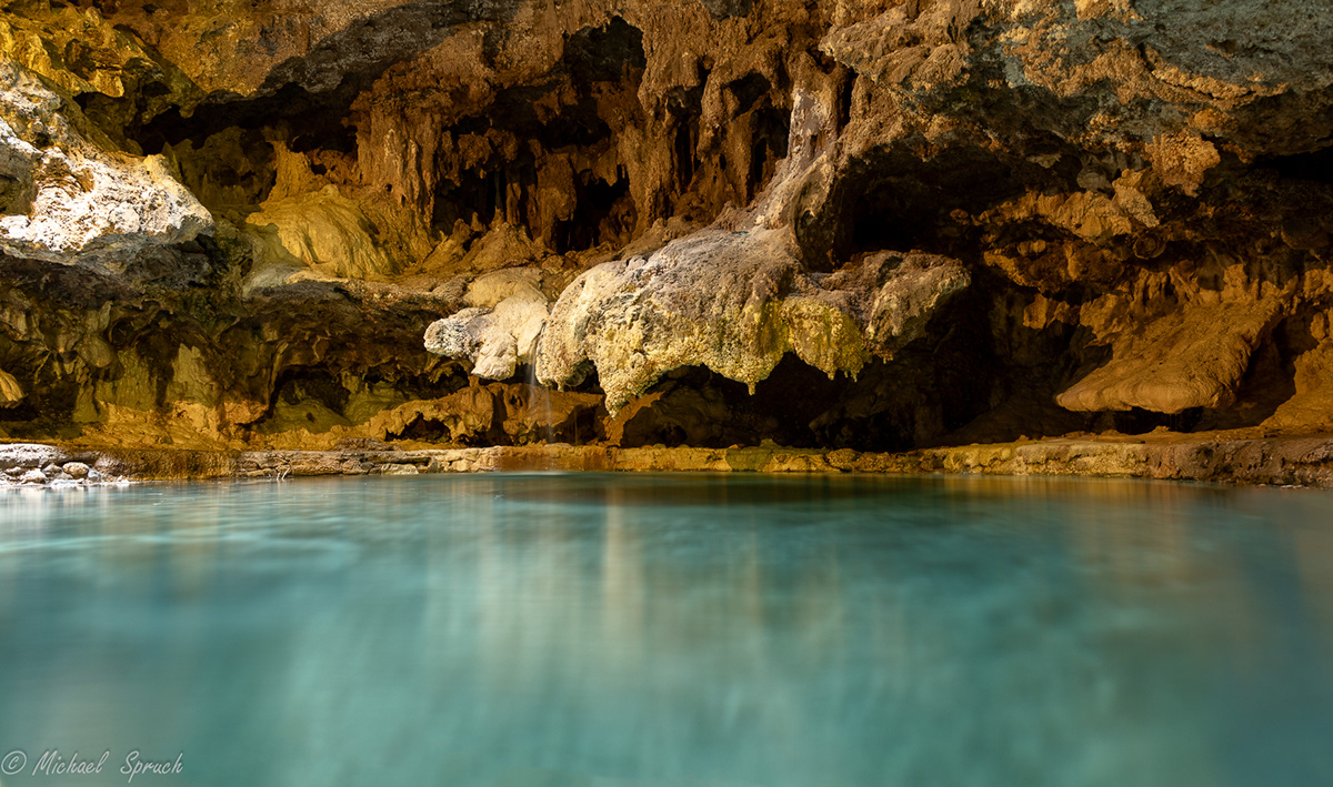 Banff Cave Basin Thermal mineral springs cave alberta