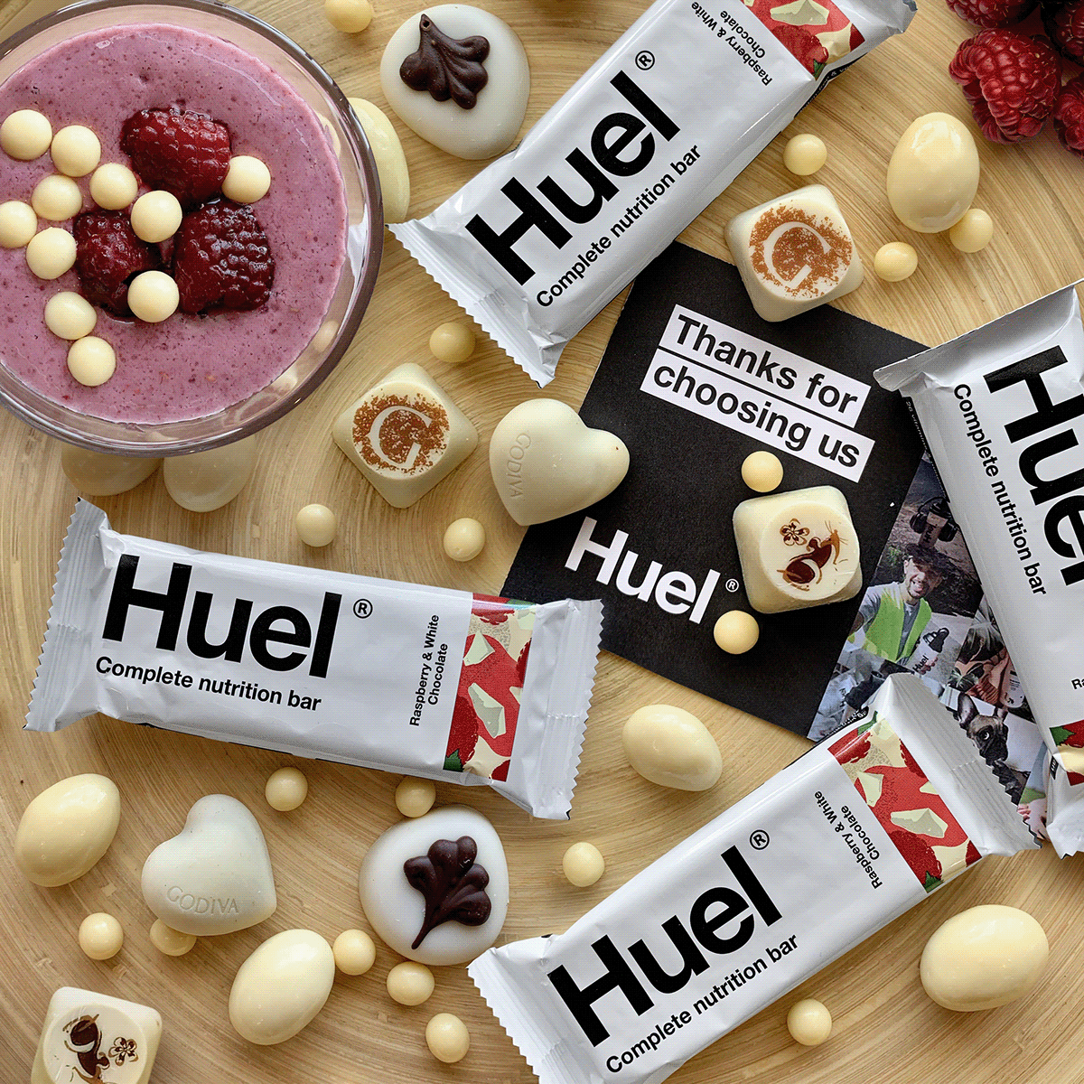 Huel social media posts as Brand Ambassador - all created using iPhone photography.