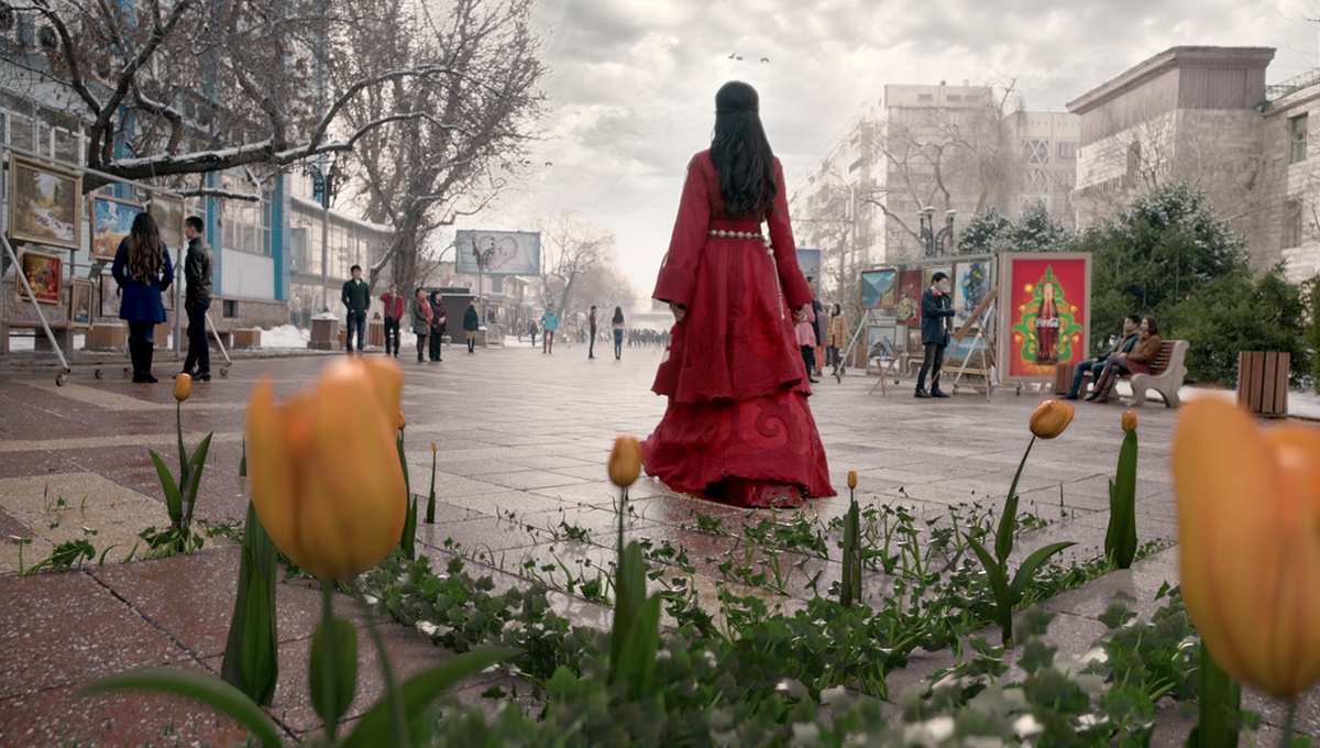 commercial Flowers winter 3D tracking arnold Maya nuke Coca-Cola nevruz 