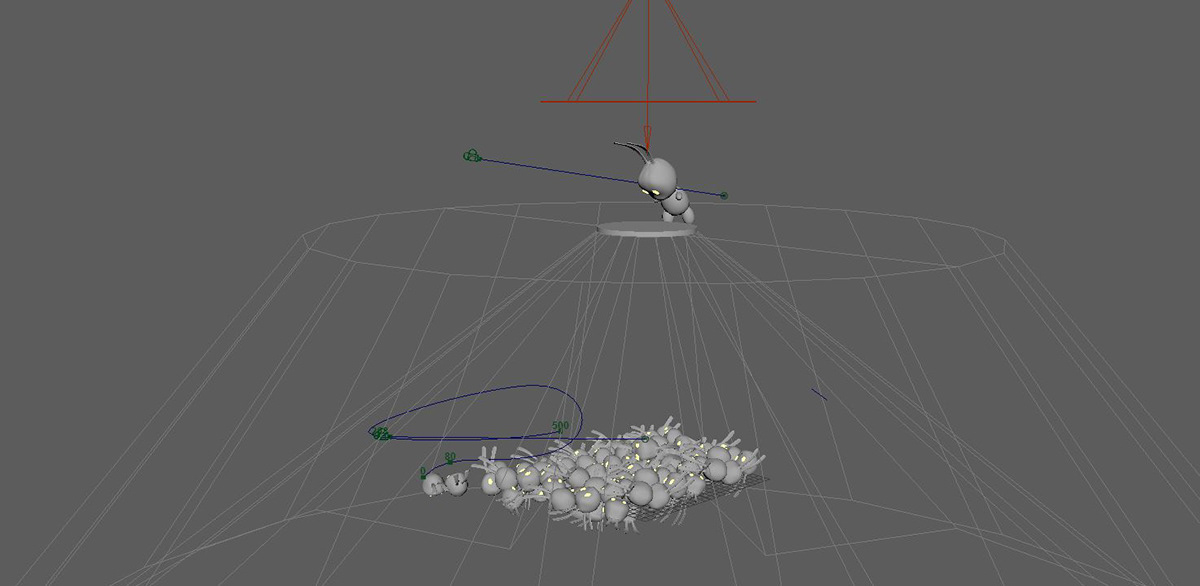 3D animation art direction campaign marketing Maya mental health motion design