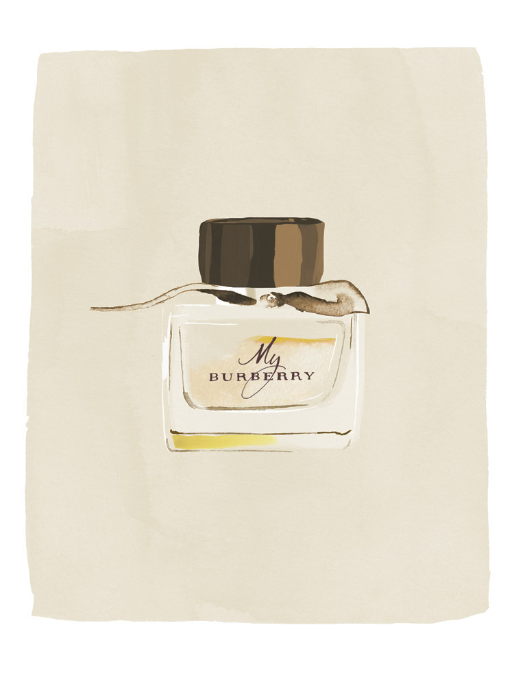 marie claire Editorial Illustration prix du parfum parfum illustration product illustration Jo Malone Burberry Rihanna Narciso
