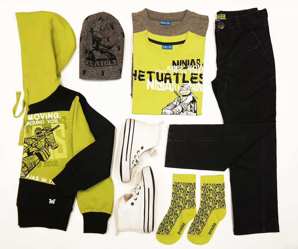 children's clothing the boy ninja turtle fashion design Clothing licensing