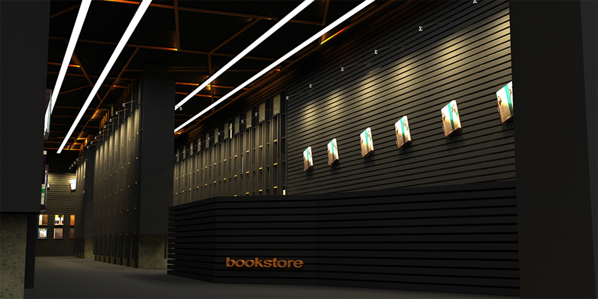 Adobe Portfolio Bookstore cafe furniture