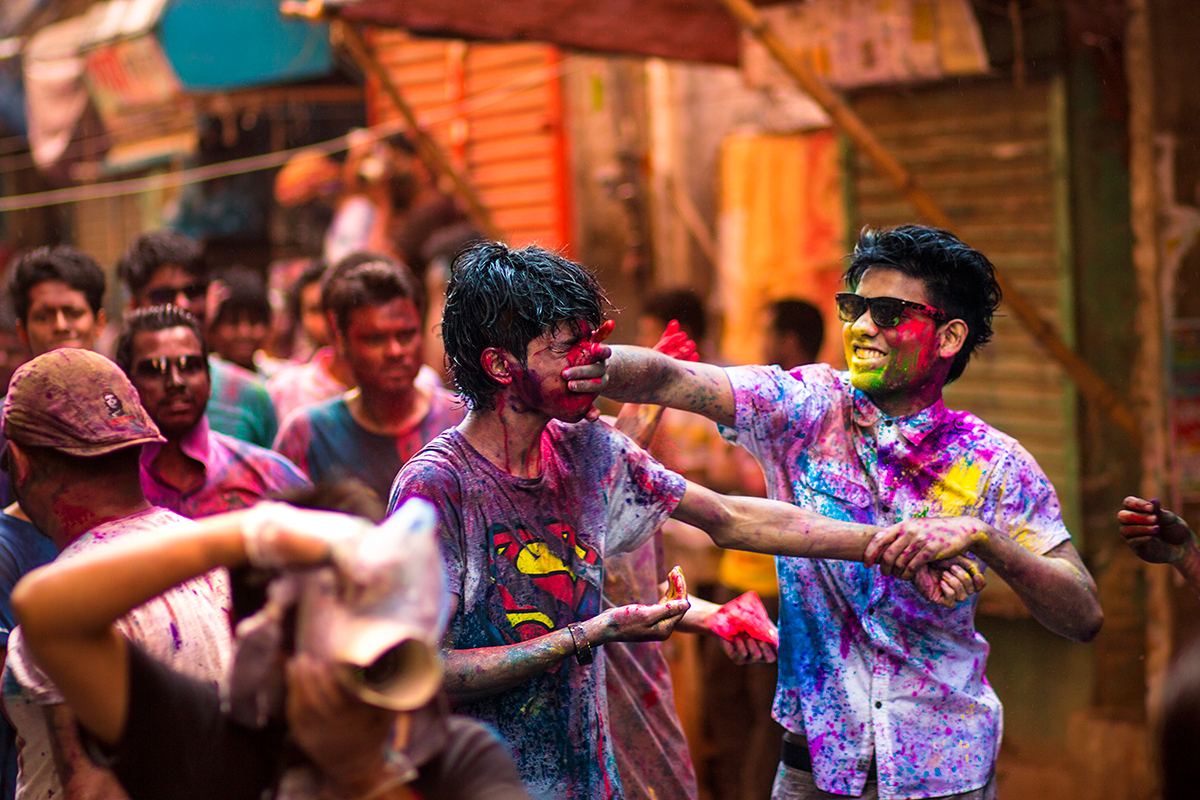 holi color celebration dhaka Bangladesh happy pavel rashed
