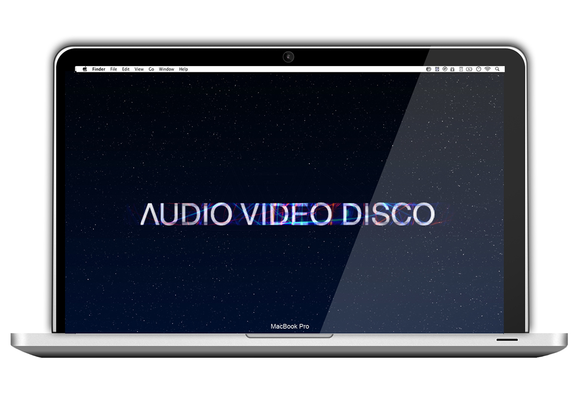 audio video disco Rui Faria  branding  VJ video mapping Logo Design
