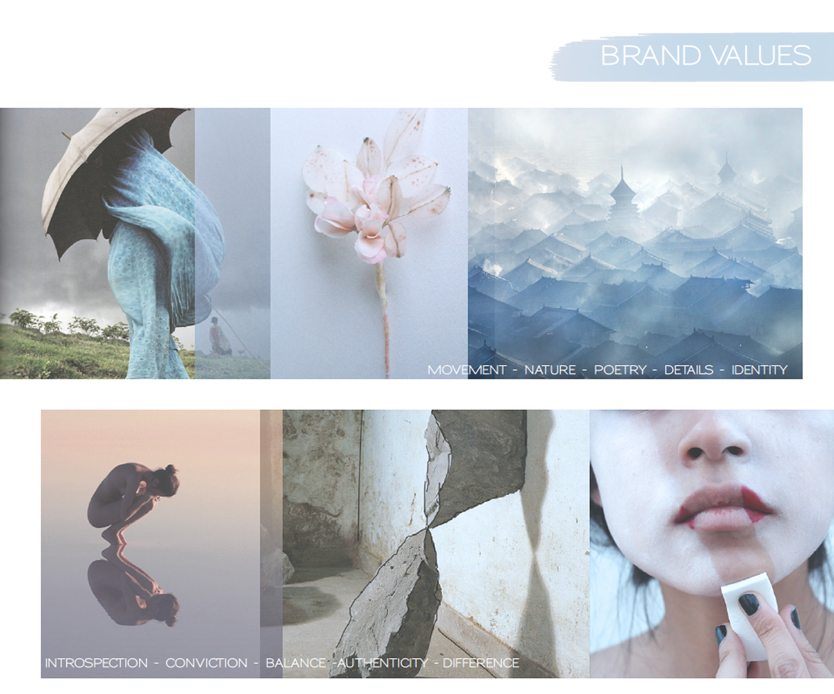 Retail brand identity visual merchandising design