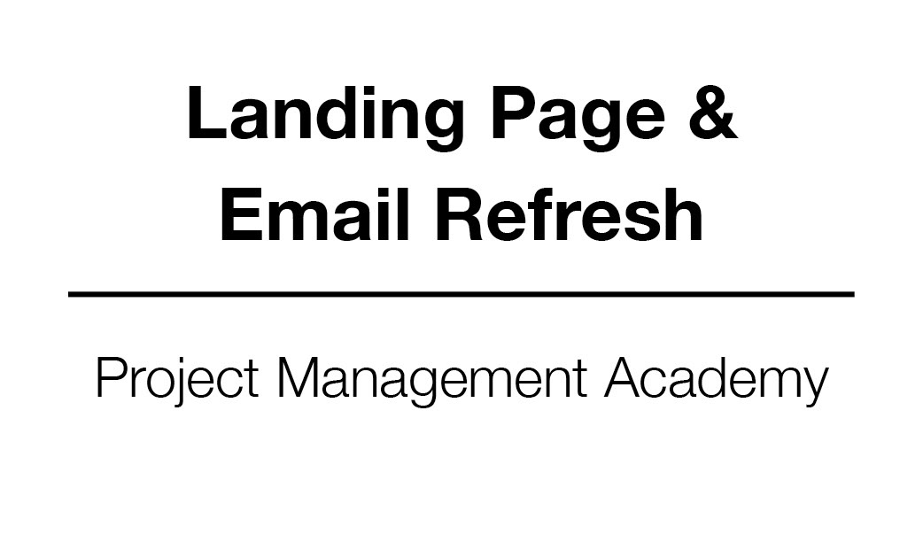 Email landing page UI ux Web Design 