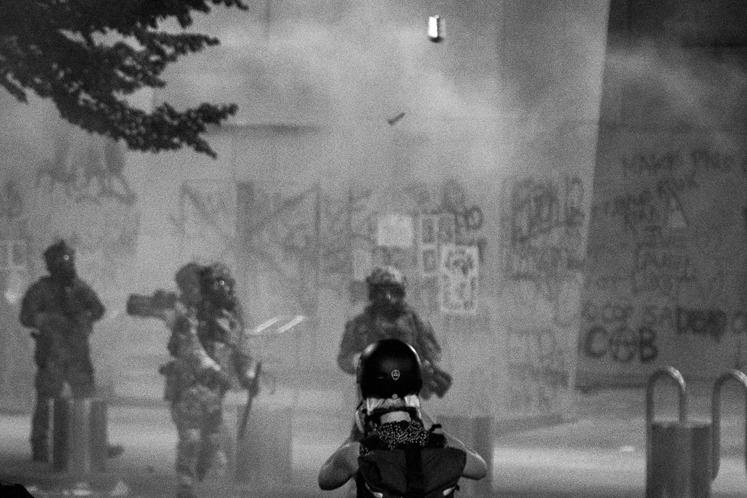 BLM Federal Portland Portland Protest protest riot police street photography tear gas
