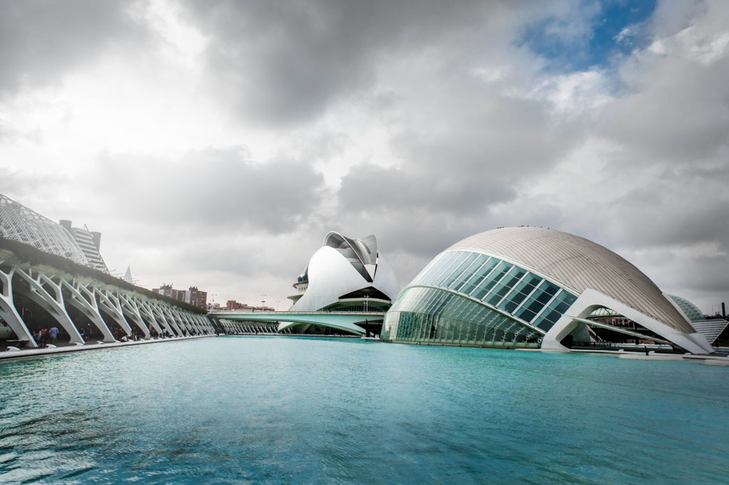 valencia calatrava architectural photography spain