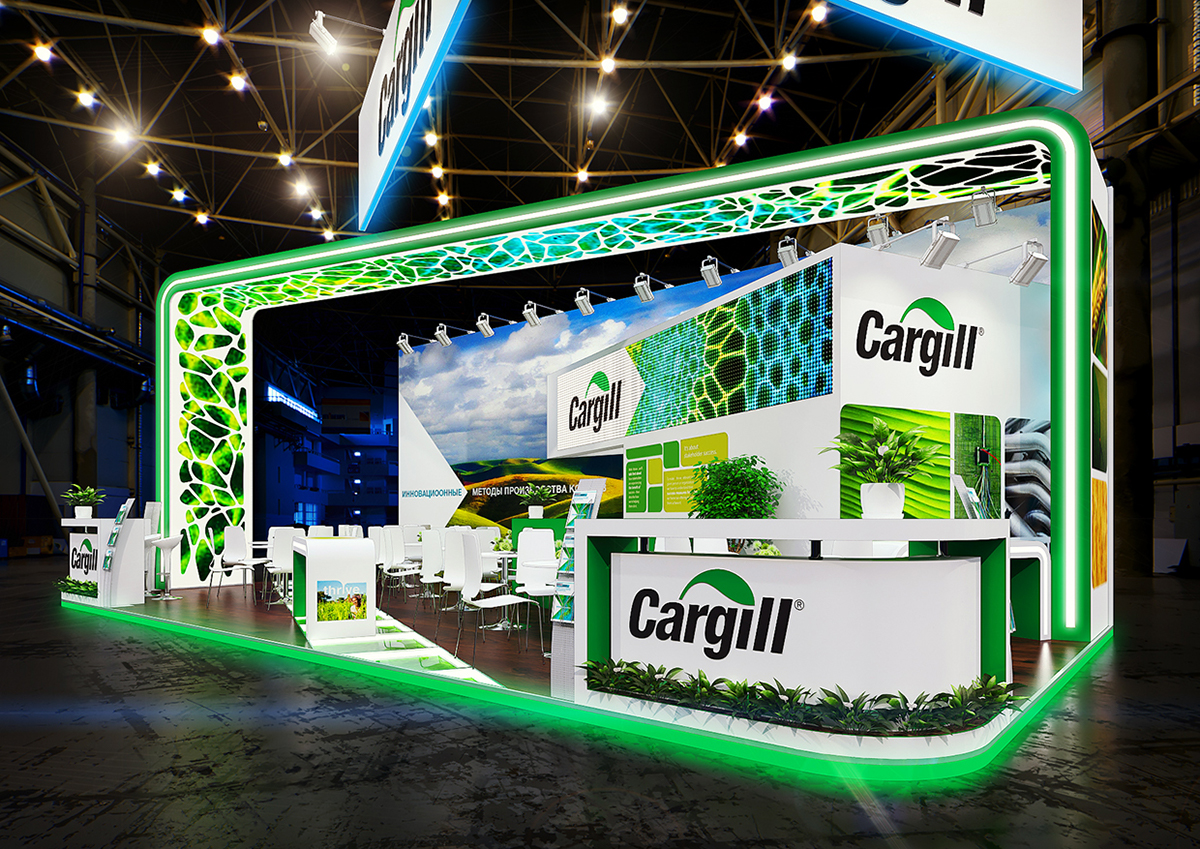 Cargill MVC exhibition stand design architecture