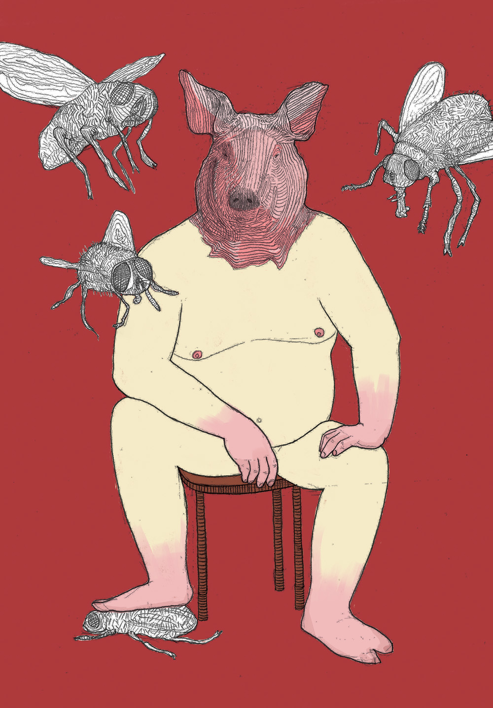 pig Fly chair