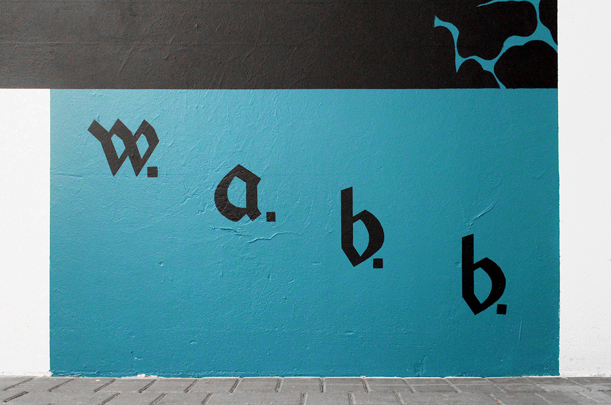 Exhibition  wearebuerobuero typography   mural-art design vivaconagua stefan mückner Julian Faudt ILLUSTRATION  streetart