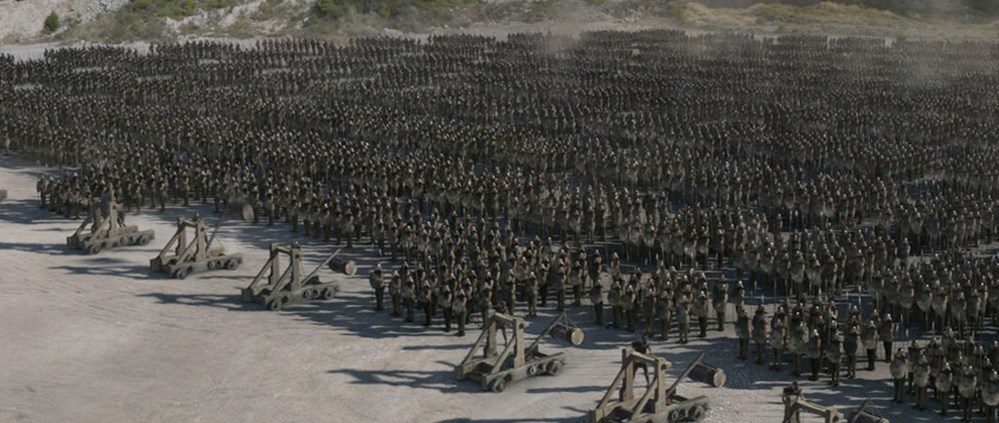 Game of Thrones got Breakdown vfx Rodeo FX hbo season 4 reel compositing nuke emmy Matte Painting 2D 3D CG