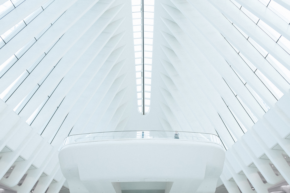 Oculus New York architecture Manhattan composition modern fine art united states World Trade Center