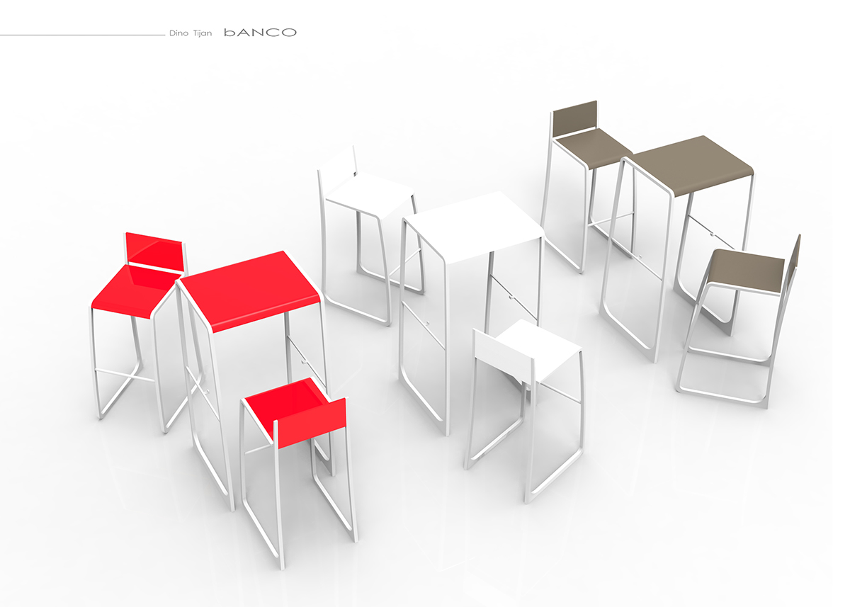 Tall Chair chair coffee table banco b chair