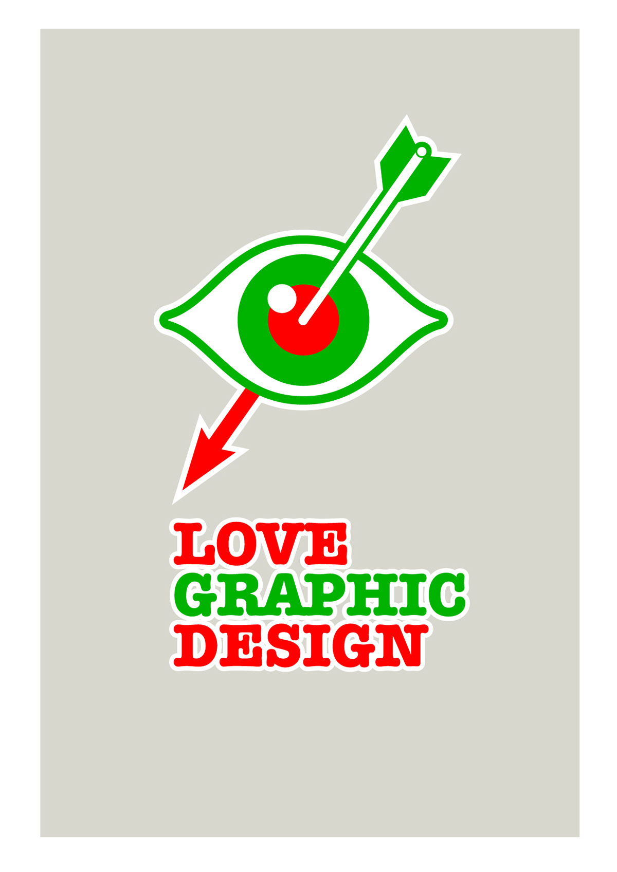 iconic design Logotype poster