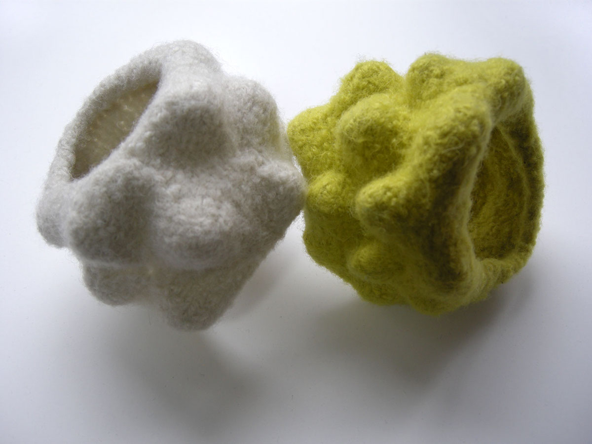 knit wool felt textile mathematical