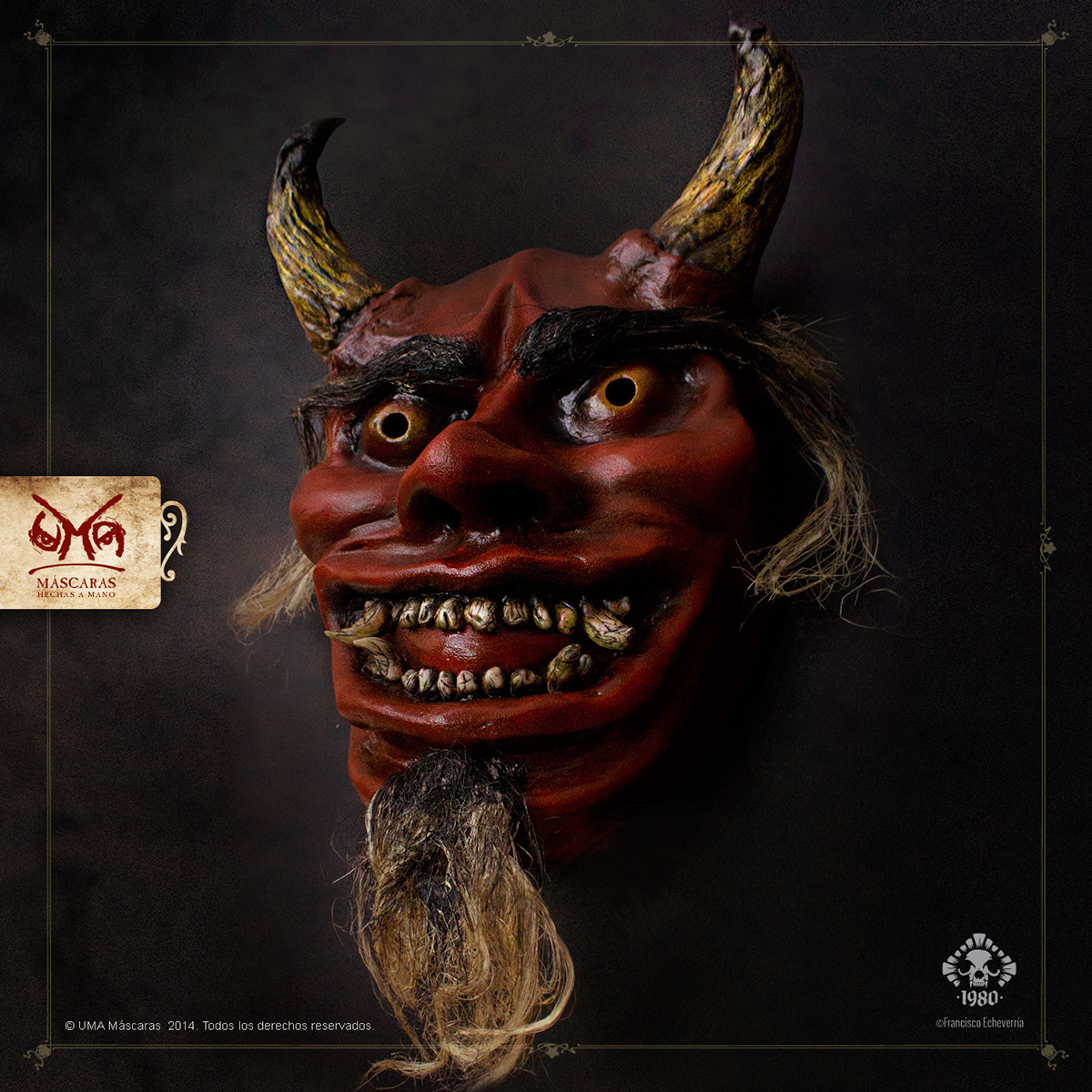 diablo devil uma mascara mask rojo demonio INFIERNO