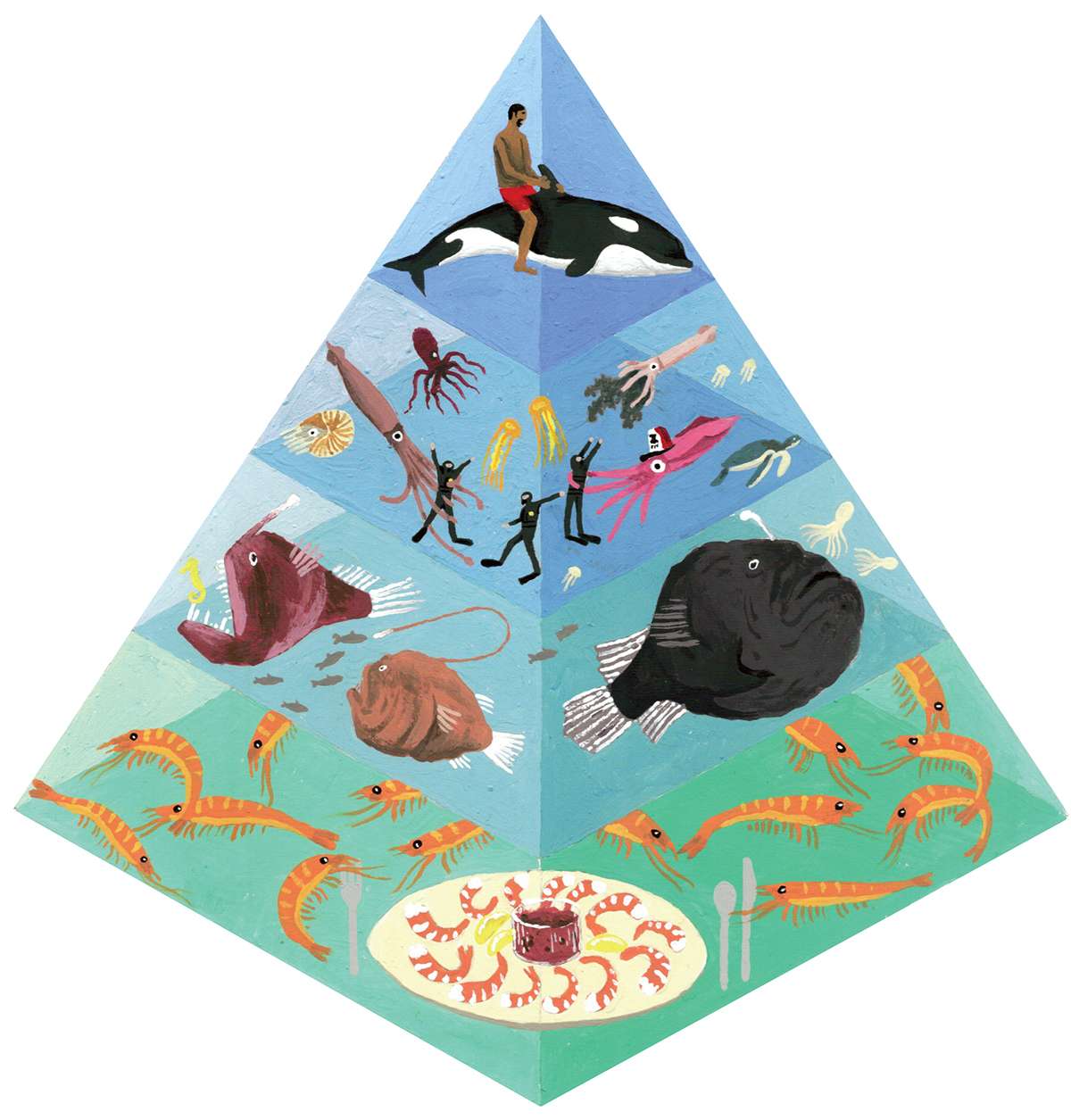 animals pyramids color science Bats fish Insects