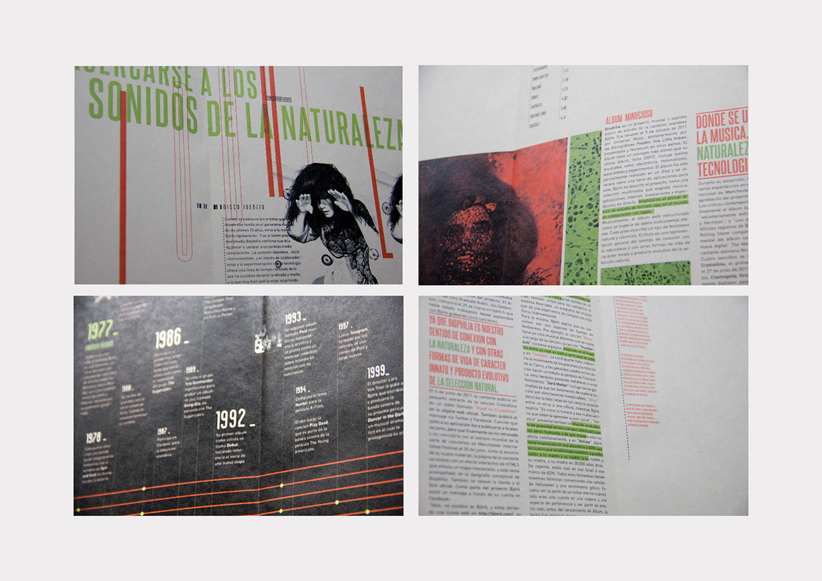 bjork fadu uba Gabriele editorial fasciculo Hacedores de Mundos coleccionable design magazine tipografia diseño 2