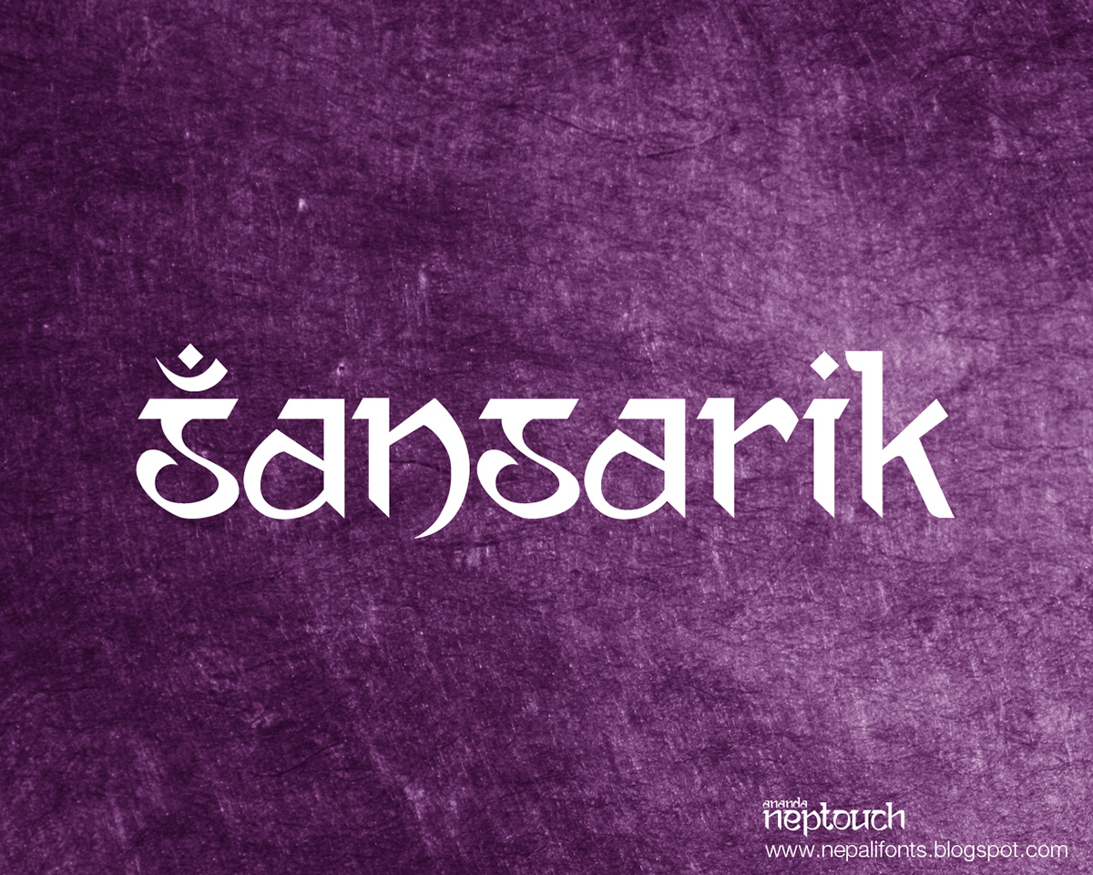 ananda neptouch neptouch Free font free typface font nepali font devanagari font design hindi inspired sanskrit sanskrit inspired nepali style