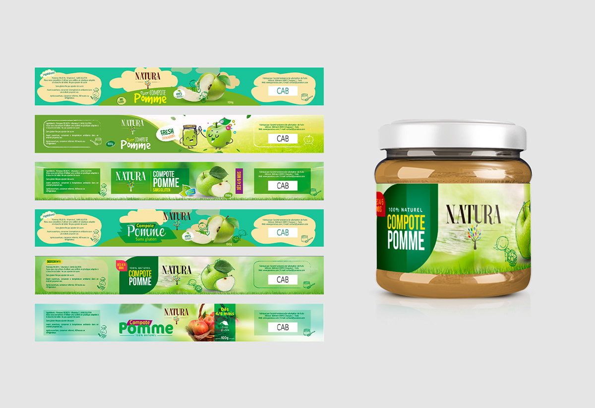 Food Packaging alimentaire healthy Logo Design product design  Advertising  marketing   designer brand identity adobe illustrator Adobe Portfolio