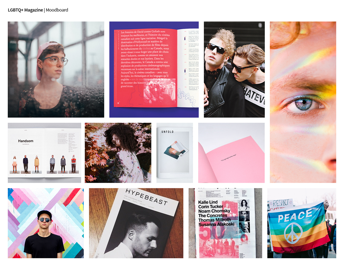branding  Photography  magazine copywriting  art direction  student LGBTQ typography   editorial design  adobeawards